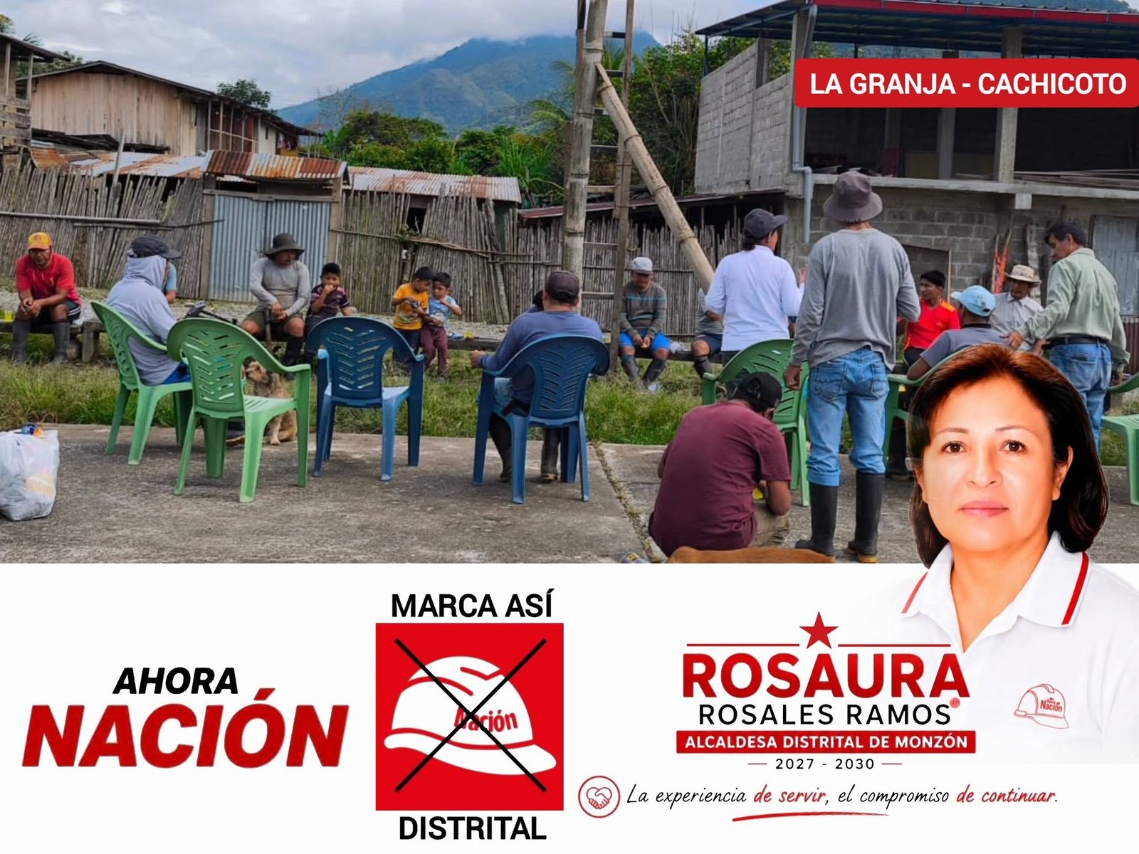Encuentro vecinal en La Granja de Cachicoto