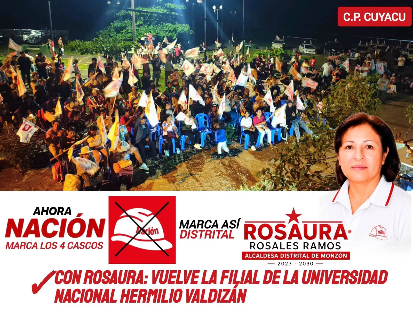 Actividad vecinal en Cuyaco
